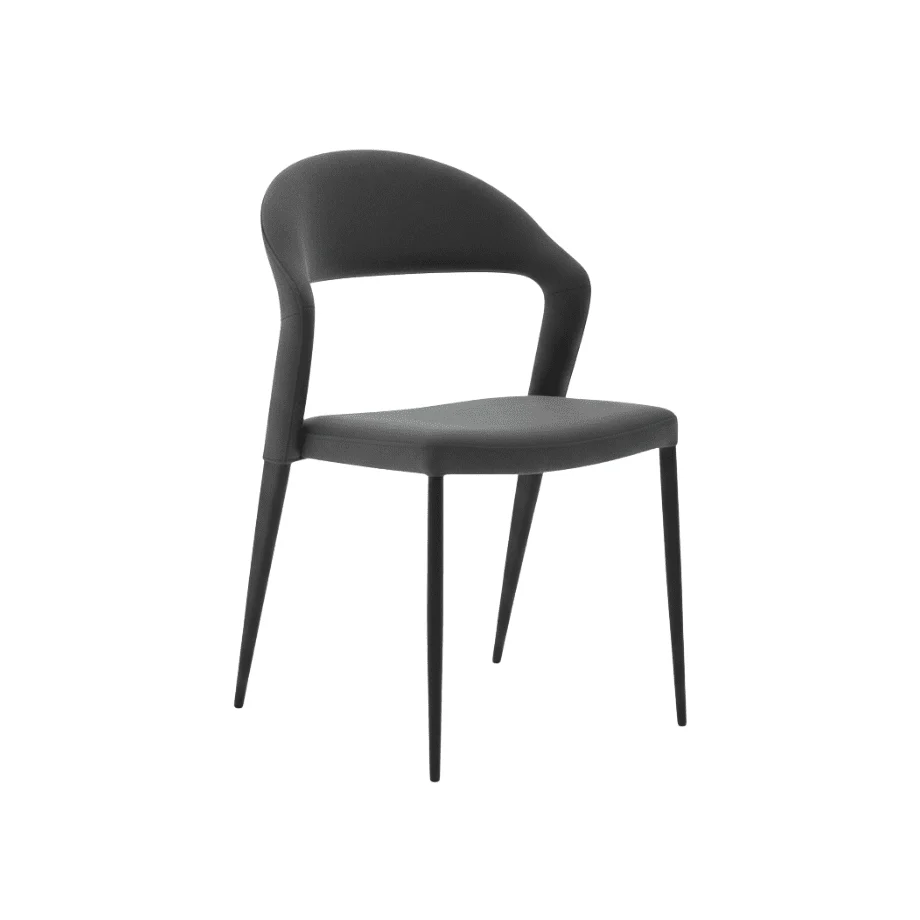 Set di sedie imbottite "Locanda" moderne similpelle cm 56x51 82h Capodarte