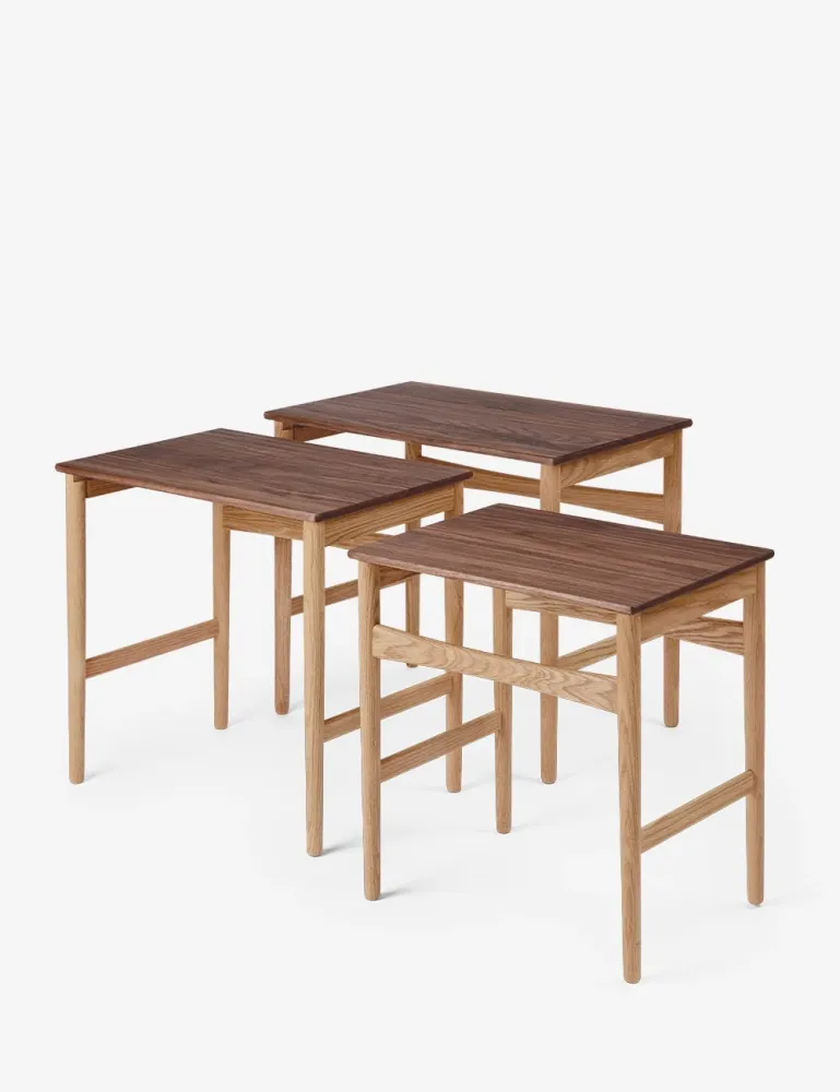 CH004 Tavolini impilabili Expo CARL HANSEN & SØN