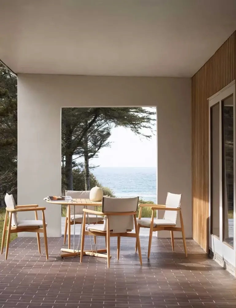 cuscino per sedia da pranzo da esterno cu e008 embrace CARL HANSEN & SØN