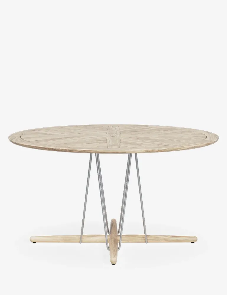 e022 ø140 tavolo da pranzo da esterno embrace CARL HANSEN & SØN