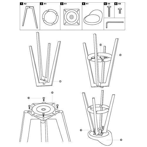 catch-L Multiuso Sgabelli da Bar Legno Massello Sgabelli da Bar Sgabelli Moderni E Minimalisti Sgabelli Girevoli Sgabelli...