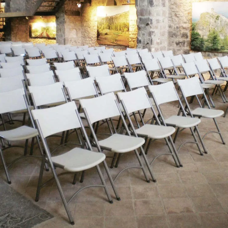 CATE - sedia catering pieghevole Grigio Milani Home