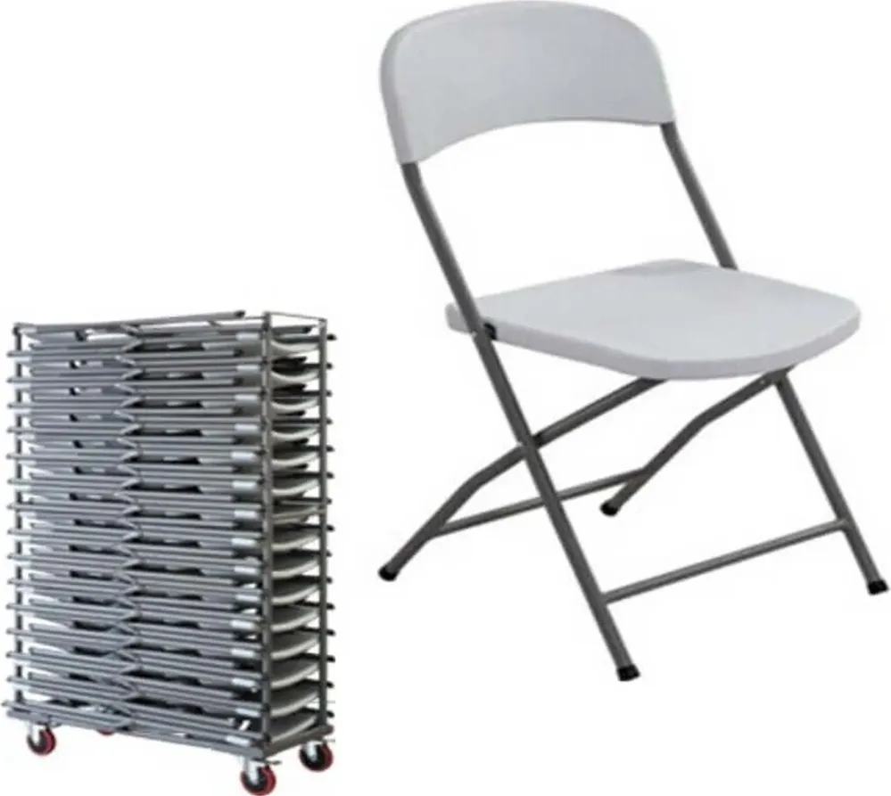 CATE - sedia catering pieghevole Grigio Milani Home