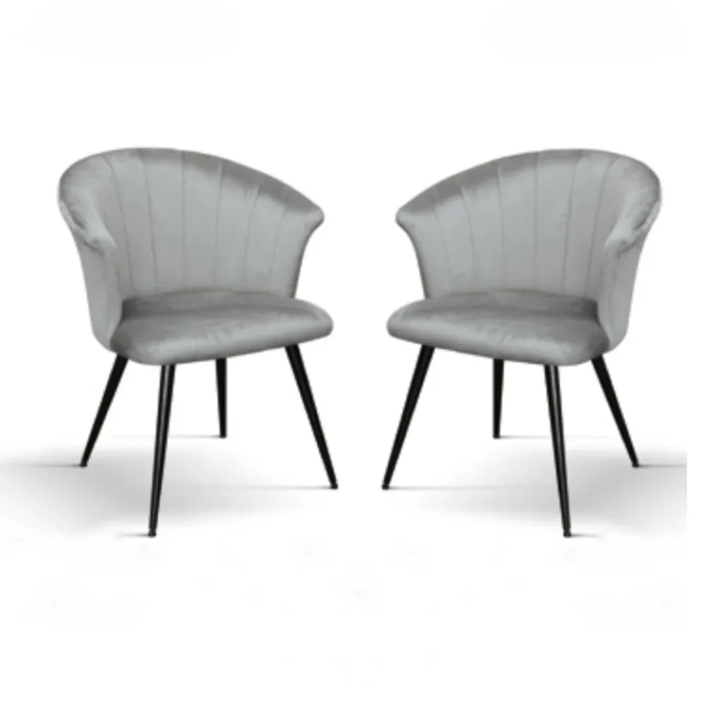 Celine (SET 2 SEDIE) - Poltrona velluto