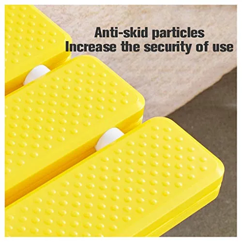 Sgabello da Doccia per Sedia da Bagno Sedile Doccia Parete, Sgabello da Bagno Pieghevole Antiscivolo Sedia da Bagno Sgabel...