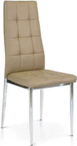 CHERIE - sedia ecopelle Beige Milani Home