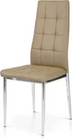 CHERIE - sedia ecopelle Beige Milani Home