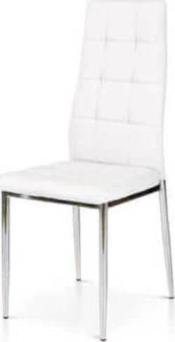 CHERIE - sedia ecopelle Bianco Milani Home