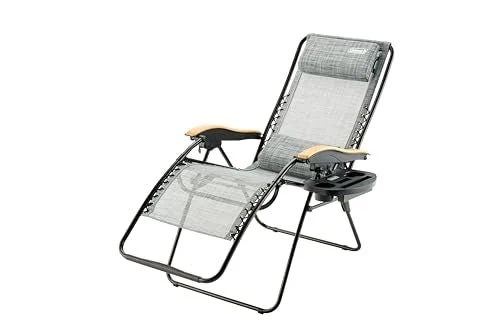 Coleman Sedia Infinity Air Pieghevole Recliner 100kg Capacità Grigio Heather
