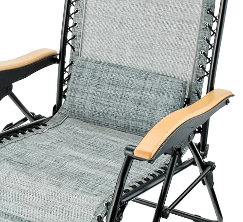 Coleman Sedia Infinity Air Pieghevole Recliner 100kg Capacità Grigio Heather