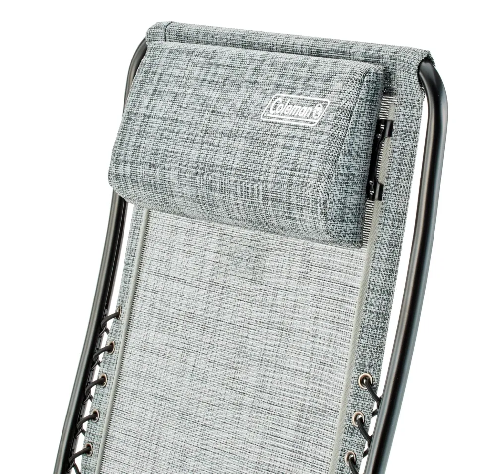Coleman Sedia Infinity Air Pieghevole Recliner 100kg Capacità Grigio Heather