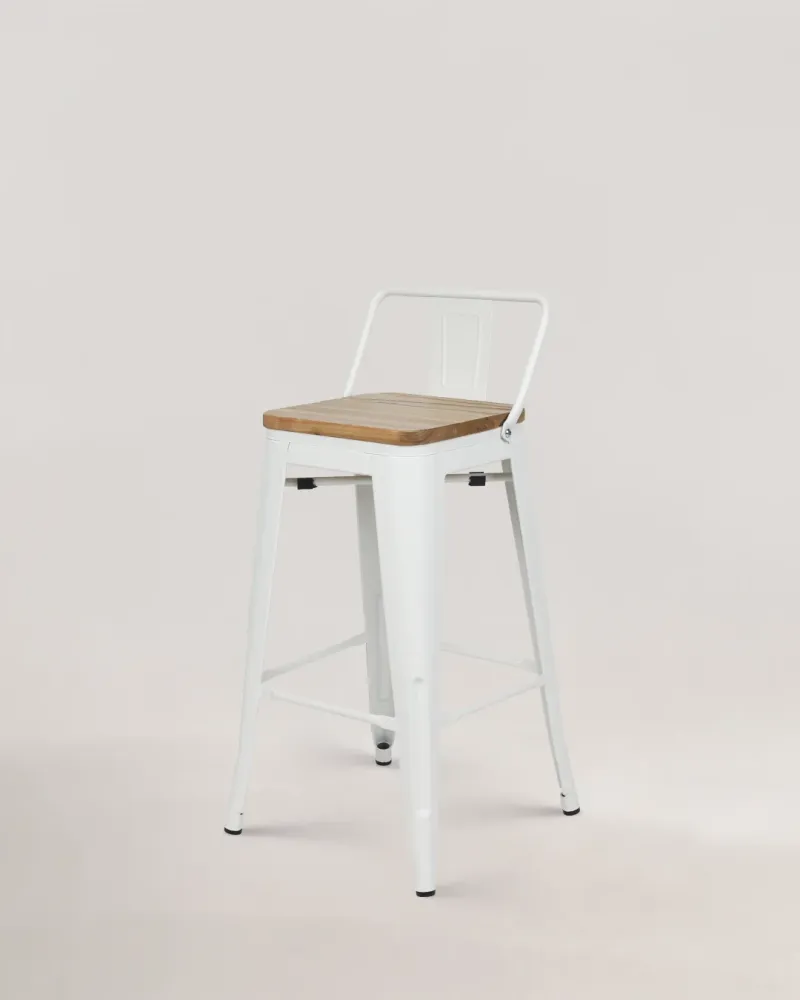 Contatrice di legno Lix Bianco
