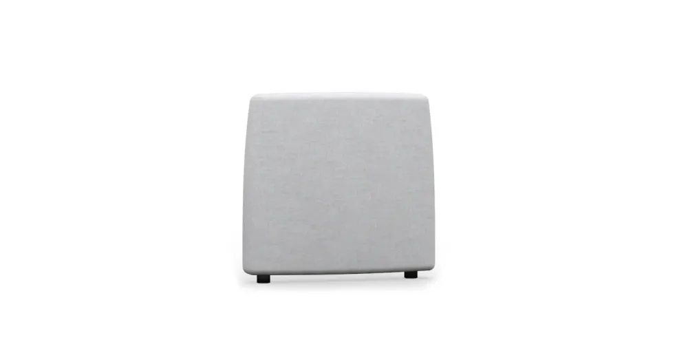 Copertura per schienale VALLENTUNA IKEA 80x80 cm - Cashmere Blends Argento