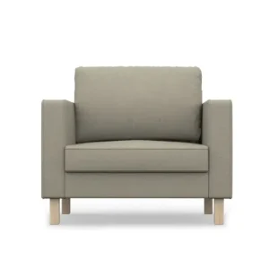 Copertura Poltrona KARLSTAD IKEA - Swiss Linen Blends Grigio