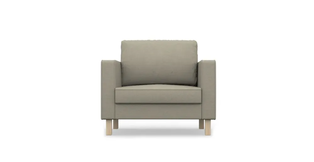 Copertura Poltrona KARLSTAD IKEA - Swiss Linen Blends Grigio