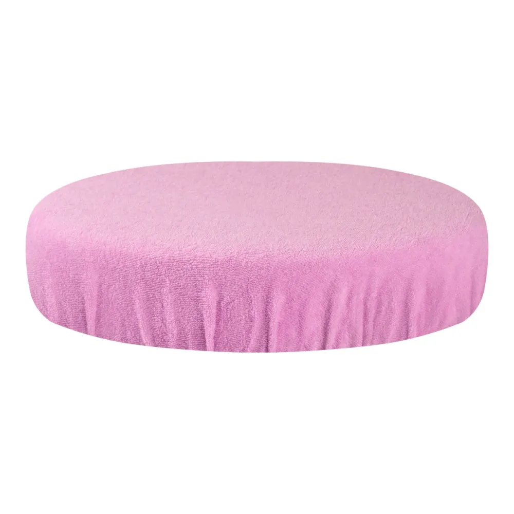 Copertura rosa spugna per sgabello