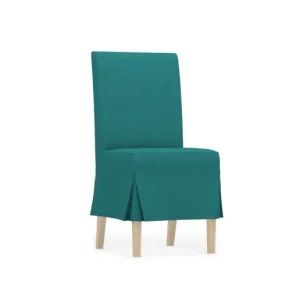 Copertura Sedia HENRIKSDAL IKEA Gonna Media con Pieghe - Modello Taglia Regolare - Linea Turkis