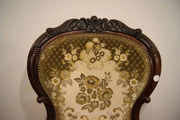 Coppia di bergere Luigi Filippo massello di palissandro