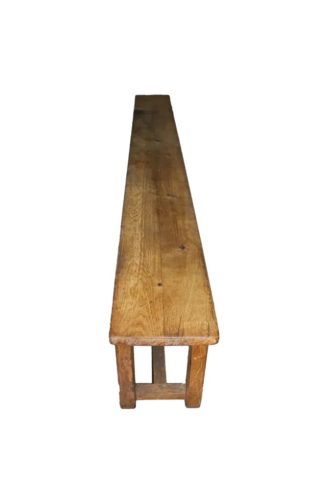 Coppia panche francesi ciliegio massello – seconda metà XIX secolo
