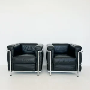 Coppia poltrone stile LC2