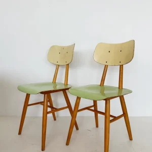 Coppia sedie legno