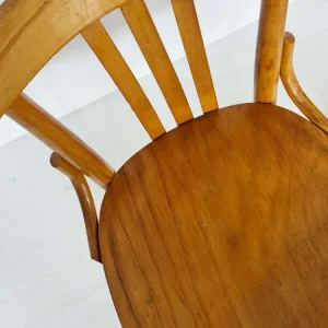 coppia di sedie legno curvato