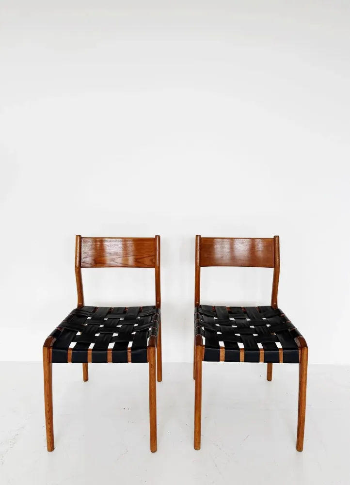 Coppia di sedie – modello 993, attribuite Studio Tipi per Montina