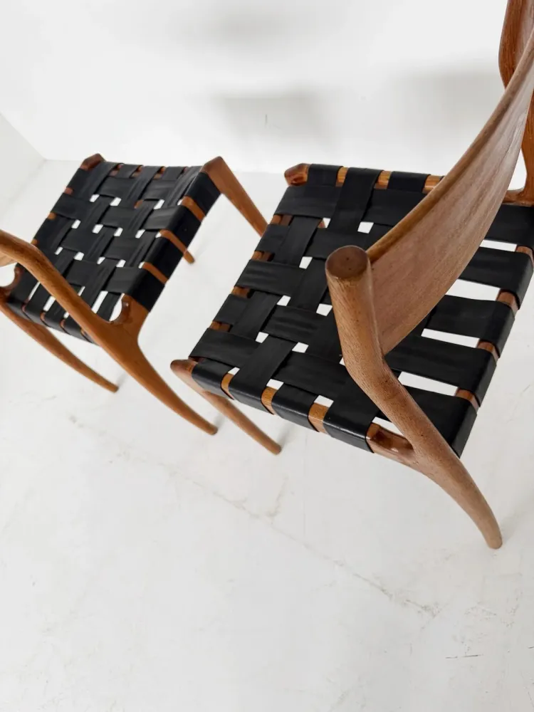 Coppia di sedie – modello 993, attribuite Studio Tipi per Montina