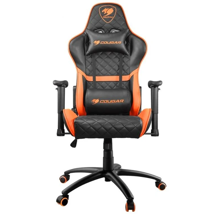COUGAR ARMOR ONE BLACK SEDIA GAMING POLTRONA IMBOTTITA DA UFFICIO RUOTE PELLE