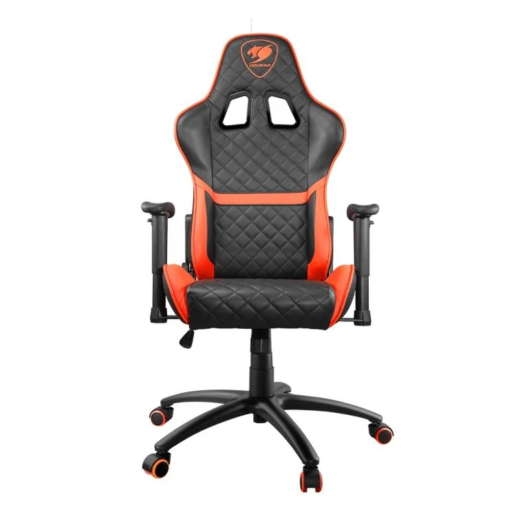 COUGAR ARMOR ONE BLACK SEDIA GAMING POLTRONA IMBOTTITA DA UFFICIO RUOTE PELLE