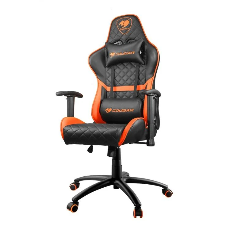 COUGAR ARMOR ONE BLACK SEDIA GAMING POLTRONA IMBOTTITA DA UFFICIO RUOTE PELLE