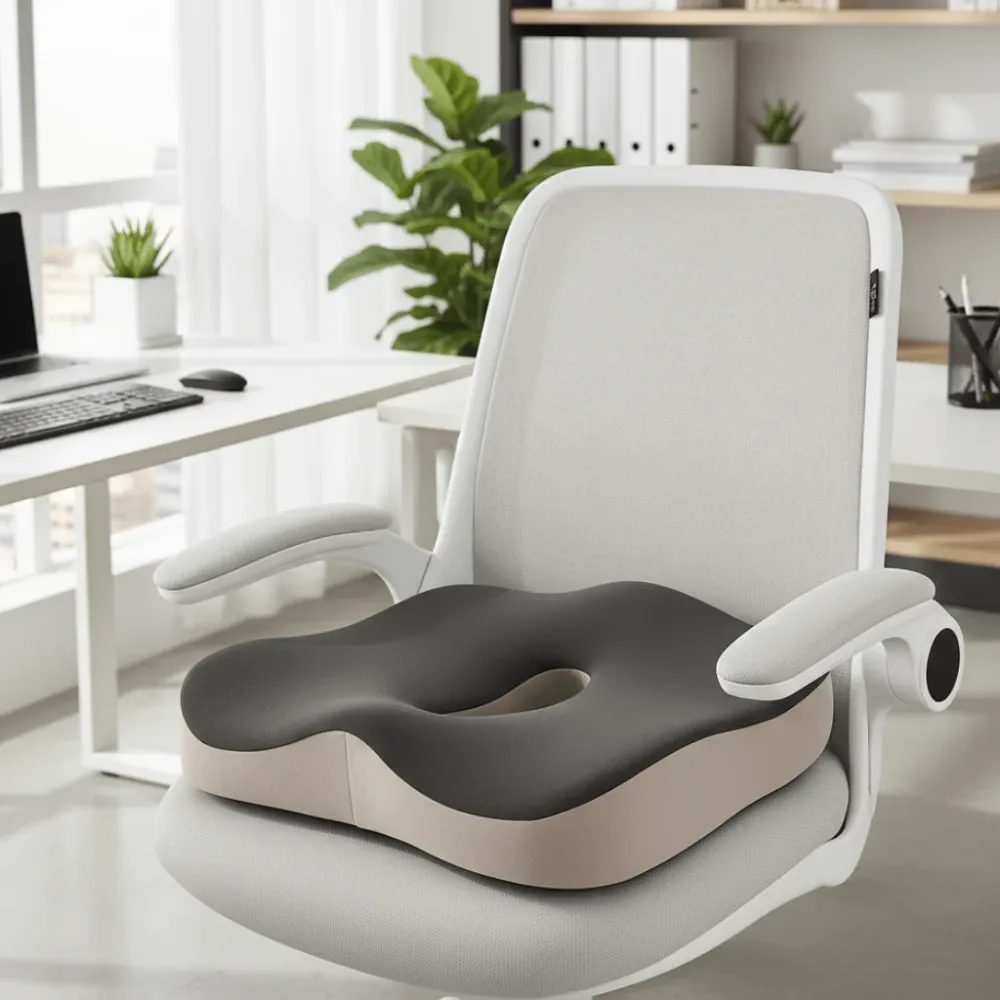 PINEALIGN – Cuscino da ufficio con supporto lombare schiuma memory Cozey Maison