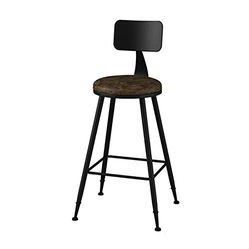 Sedia da Bar Moderna, Sedia da Soggiorno Pelle, Cucina, Soggiorno, Seggiolone con Schienale, Sedia Ergonomica da Giardino...