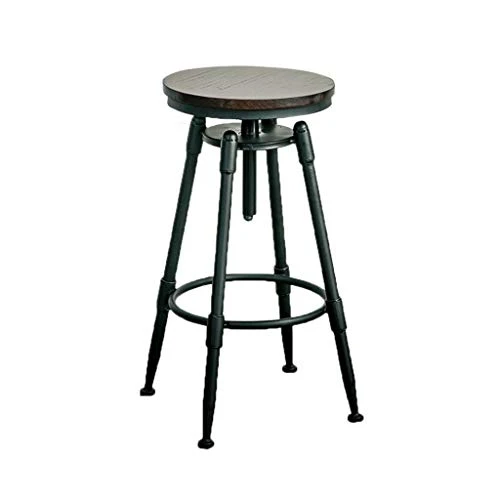 Crazy stool Zhou-WD Ristorante Industriale sgabelli da Bar, Ferro battuto antiruggine Colazione contatore Sedie Mall Busin...