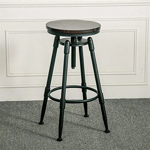 Crazy stool Zhou-WD Ristorante Industriale sgabelli da Bar, Ferro battuto antiruggine Colazione contatore Sedie Mall Busin...