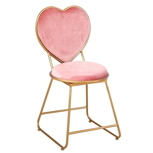 Crazy stool Zhou-WD Schienale Trucco Sgabello, Camera di Uso della casa Dressing Sgabello Ristorante Caffetteria Reception...