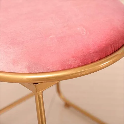 Crazy stool Zhou-WD Schienale Trucco Sgabello, Camera di Uso della casa Dressing Sgabello Ristorante Caffetteria Reception...