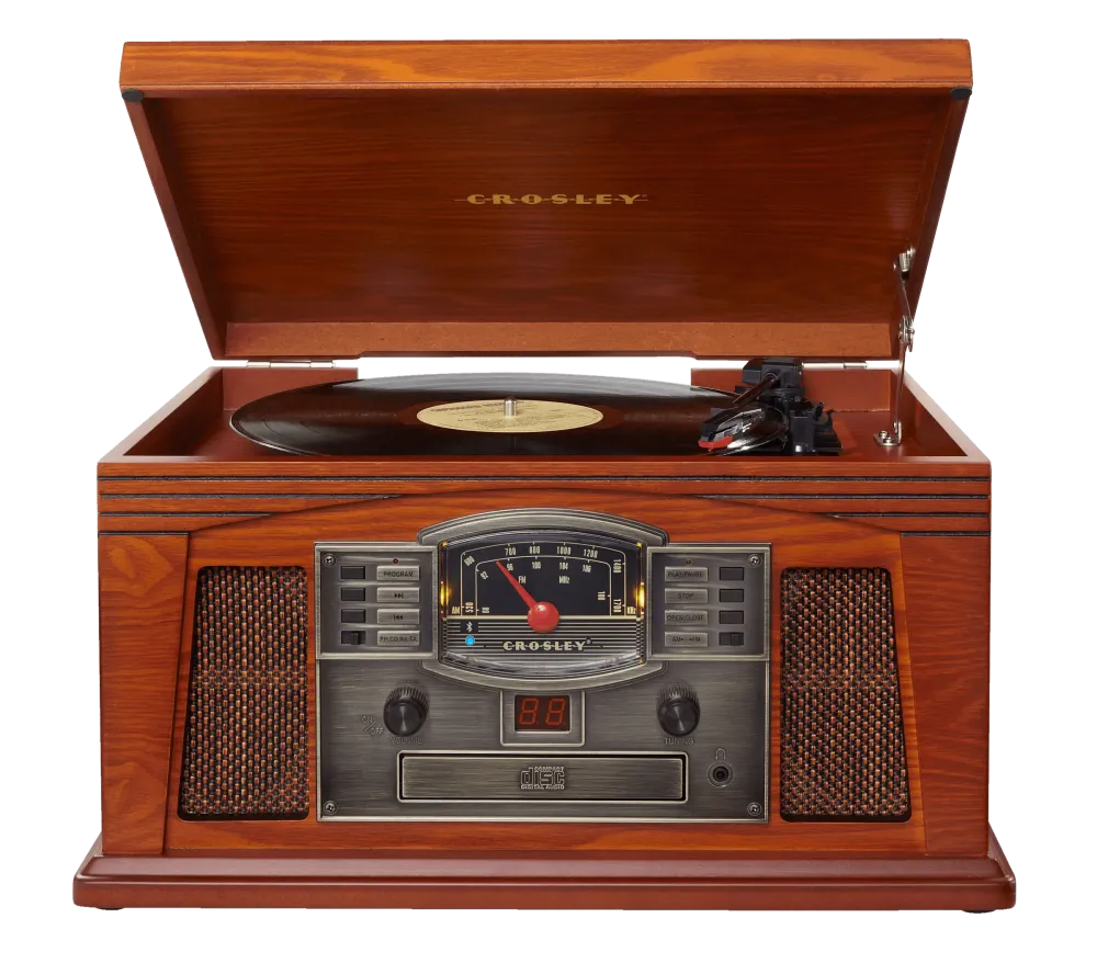 Lancaster Entertainment Center - CR42D-PA | Paprika Crosley Radio Europe