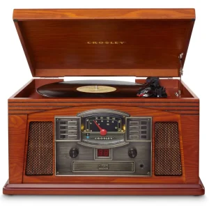 Lancaster Entertainment Center - CR42E-PA4 | Paprika Crosley Radio Europe