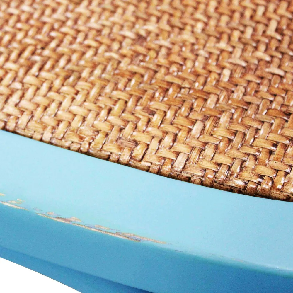 CROSS - sedia vintage legno Azzurro Milani Home
