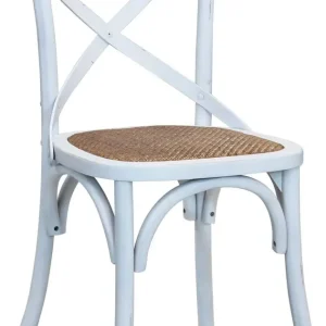 CROSS - sedia vintage legno Bianco Milani Home