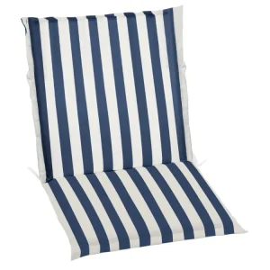 6 cuscini con volant per poltrona bassa Prestige Onda Blu Regarden