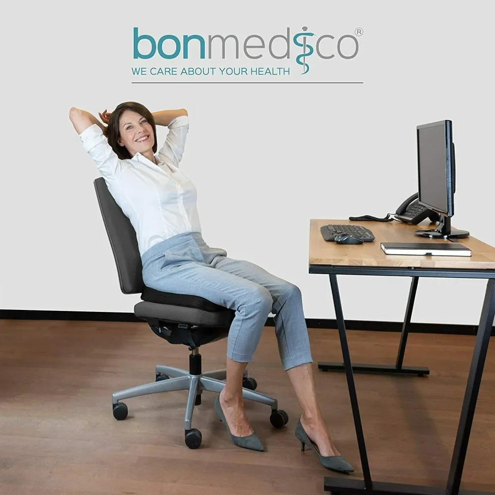 Cuscino Memory Foam per sedia rotelle, Poltrona ufficio, Comodo ergonomico