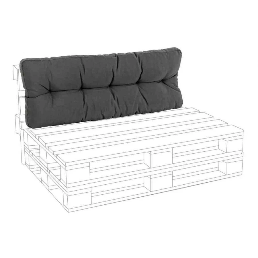 CUSCINO PALLET SCHIENALE POLY230 - carbon