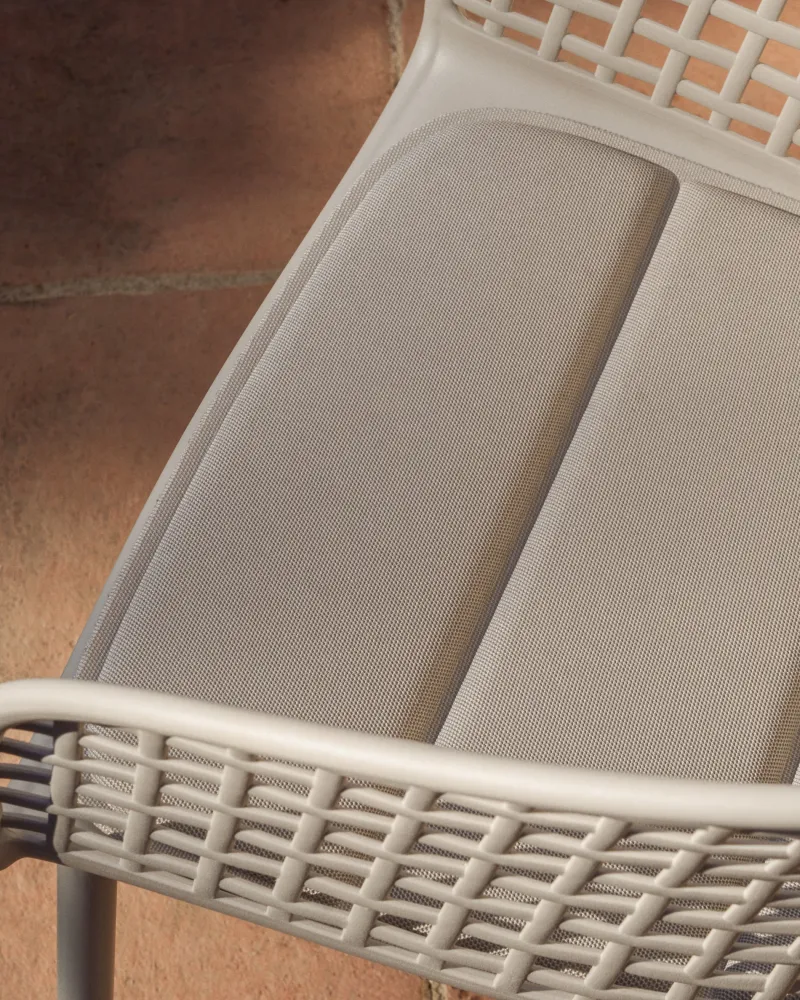 Cuscino per sedia Sindera beige, 45 x 43 cm