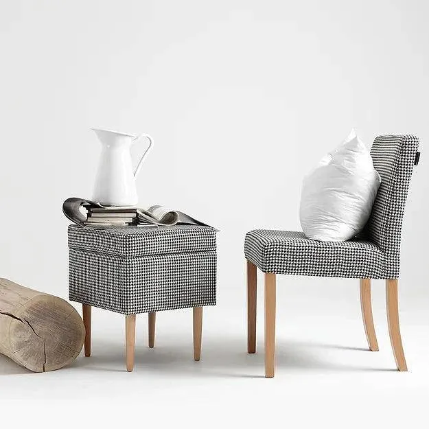 Sedia WILTON CHAIR Scuro Pepita (ke700), Naturale CUSTOM FORM