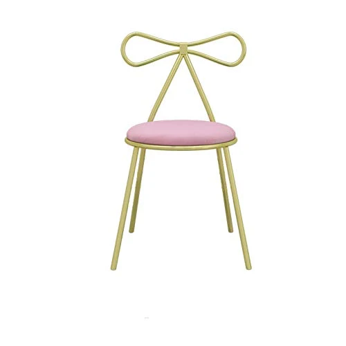 CSQ Sgabello per Trucco, Altezza Seduta 45 Cm Sgabello da Pranzo Cucina di Casa Ristorante Sedia da Reception per Bar Sedi...