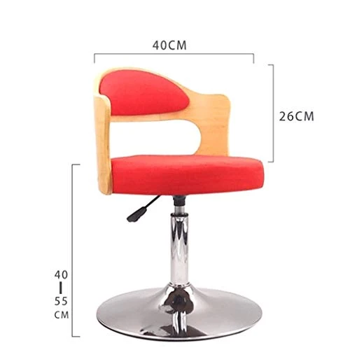 CSQ-Confortevole Bar Sedie, Basamento del Metallo Multifunzione Sollevamento Lounge Chair con Il poggiapiedi Schienale Sed...