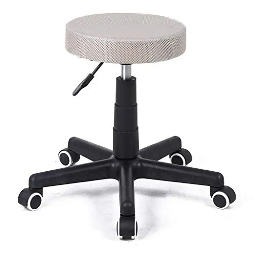 CSQ-Confortevole Bellezza Sgabello, Sedia Barbershop su Ruote Regolabile Altezza Facile da spostare Lavoro, Sedia Laborato...