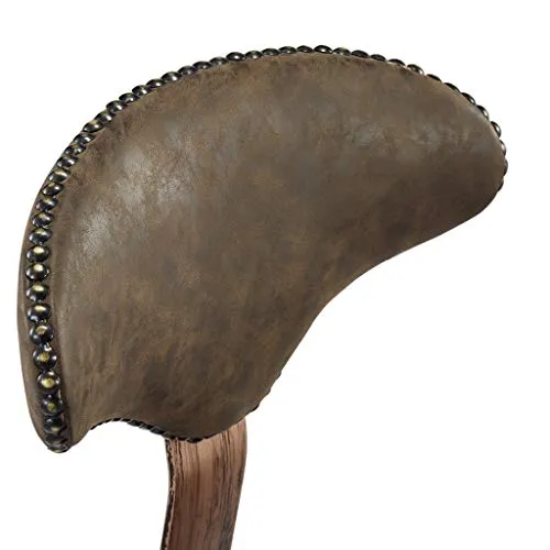CSQ-Confortevole Retro Bellezza Stool, Sgabello Barbershop Decorativo ruotabile alzabile Multifunzione Sgabello su Ruote M...